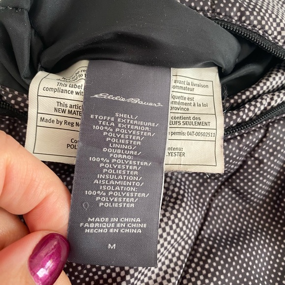 Eddie Bauer reversible lightweight coat. Good used condition. - Picture 5 of 6